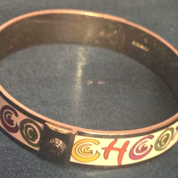 Coach Colorful Lettering Bangle - Picture 3 of 3